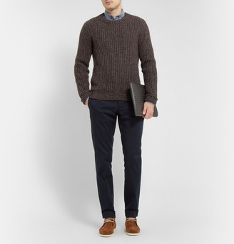 Dolce & Gabbana Chunky Cashmere and Wool-Blend Sweater