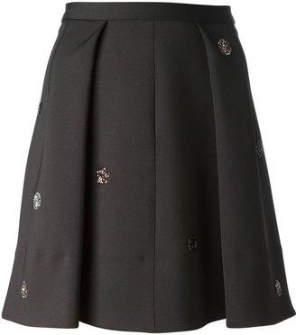 Sonia Rykiel Sonia By embellished A-line skirt
