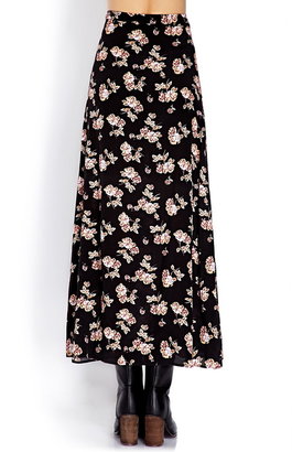 Forever 21 Down-To-Earth Maxi Skirt