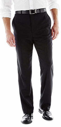 Stafford Executive Super 100 Wool Flat-Front Suit Pants - Slim Fit