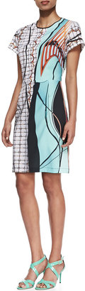 Clover Canyon Palm Springs Jersey Printed Dress