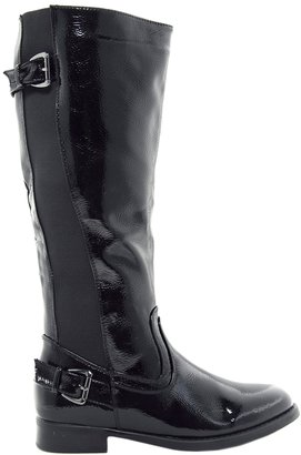 Timeless Patent Over Knee Boot