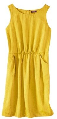 Merona Women's Gathered Waist Tank Dress w/Pockets - Assorted Colors