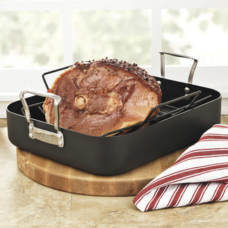 Chefs Hard Anodized Nonstick Roaster with Rack