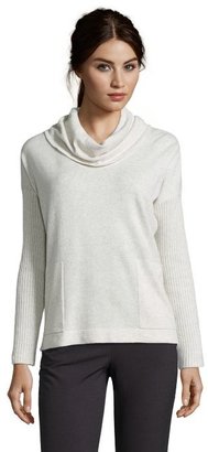 Design History oatmeal cashmere cowl neck sweater