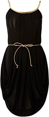 House of Fraser Gracieve Sleeveless dress with braided belt