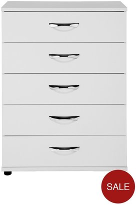Consort Furniture Limited Naxos Ready Assembled 5-Drawer Chest