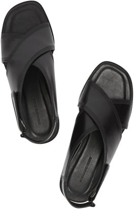 Alexander Wang Karolina black leather sandals