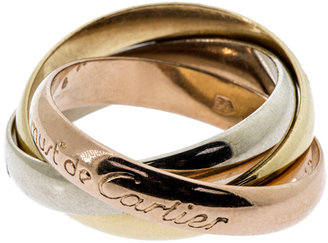 Cartier Must de Trinity Tri-Tone Gold Ring