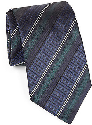 HUGO BOSS Multi-Stripe Silk Tie