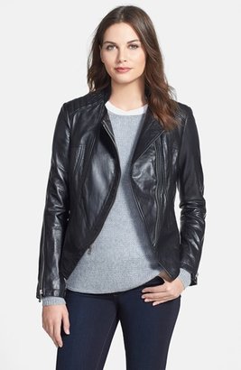 Dawn Levy 'Quin' Leather Jacket