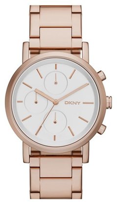 DKNY Mirror Dial Chronograph Bracelet Watch, 38mm
