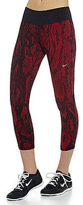 Nike Epic Run Lux Snake-Print Cropped Leggings