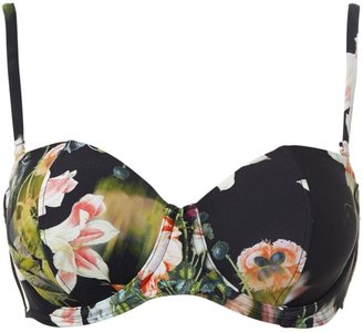 Ted Baker Opulent Bloom Movida padded bikini top