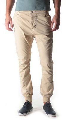 Herrera BENCH MENS CARROT FIT CHINOS PANTS TROUSERS Stone BNWT D05