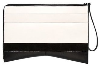 Narciso Rodriguez Leather & Suede Clutch