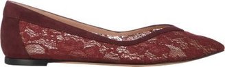 Gianvito Rossi Lace Ballet Flats