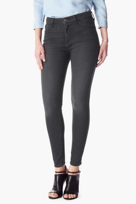 7 For All Mankind High Waist Ankle Skinny In Bastille Grey