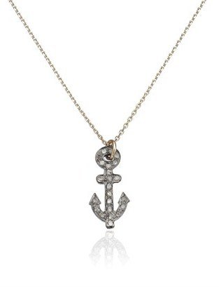 Laura Lee Jewellery Diamond Silver Cross Necklace