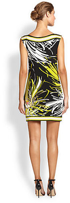 Trina Turk Abstract-Print Jersey Dress