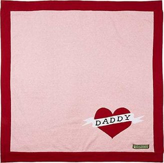 Amber Hagen Daddy" Cotton-Cashmere Baby Blanket - Pink