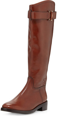 Tory Burch Grace Leather Riding Boot, Sienna