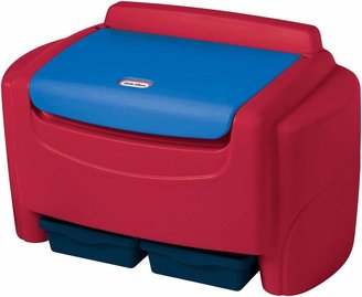 Little Tikes Sort 'n Store Primary Colors Toy Chest- Red
