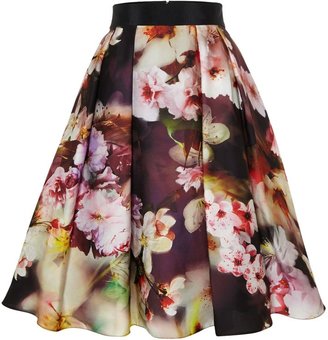 Untold Fifties style floral skirt