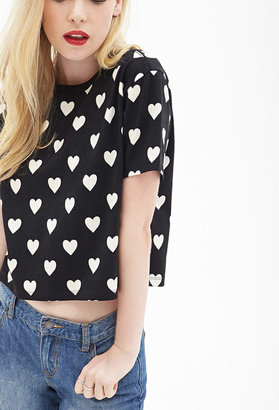 Forever 21 Boxy Print Tee