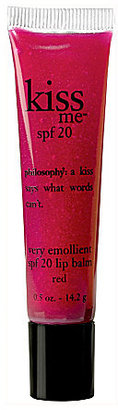 philosophy kiss me red lip balm SPF 20