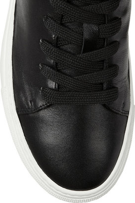 Minna Finds + Parikka Bunny leather high-top sneakers