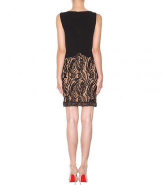 Emilio Pucci Wool-blend dress with lace