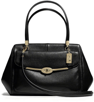 Coach Madison Madeline East/West Satchel In Leather