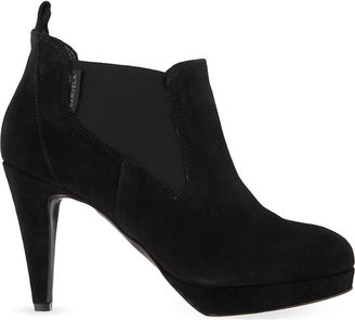 Carvela Air Suede Heeled Ankle Boots