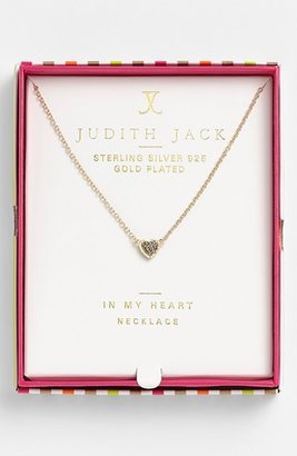 Judith Jack 'Mini Motives' Boxed Reversible Heart Pendant Necklace