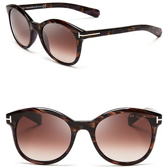 Tom Ford Riley Rounded Sunglasses