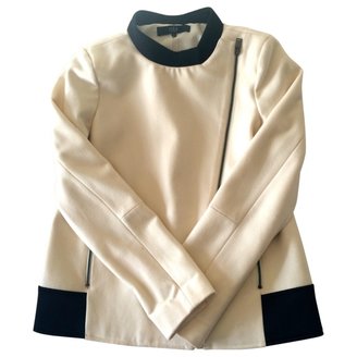 Tibi White Wool Jacket
