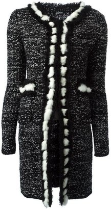 Charlott fur applique coat