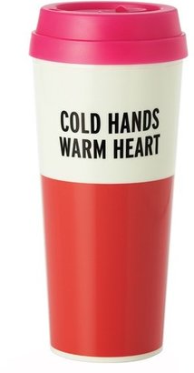 Kate Spade 'cold Hands' Thermal Travel Mug