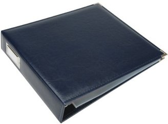 We R Memory Keepers Classic Leather 3-Ring Album - 12x12 inch, Navy