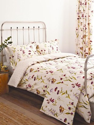 Sanderson Options Butterfly Gardens Standard Oxford Pillowcases (Pair)