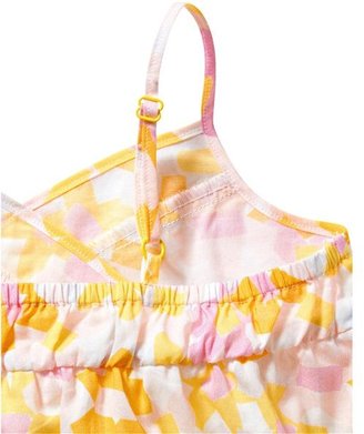 Vertbaudet Girl's Strappy Printed Top