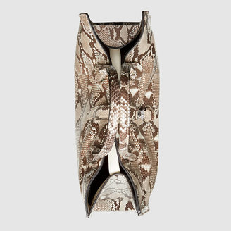 Gucci Jackie Soft python top handle bag