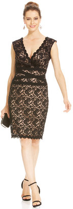 Connected Sleeveless Lace Dress