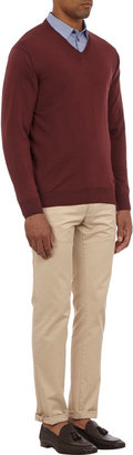 Armani Collezioni V-neck Pullover Sweater