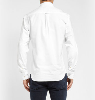 Kitsune Maison Slim-Fit Button-Down Collar Cotton Oxford Shirt