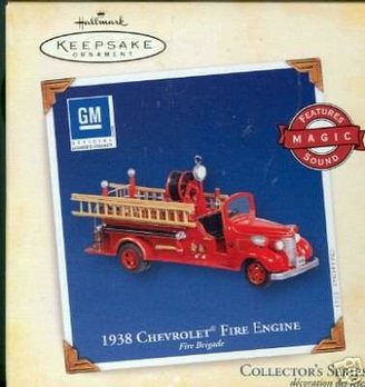 Hallmark Fire Brigade 3rd in Series: 1938 Chevrolet« Fire Engine 2005 Ornament