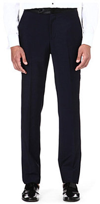Alexander McQueen Wool-blend tuxedo trousers - for Men
