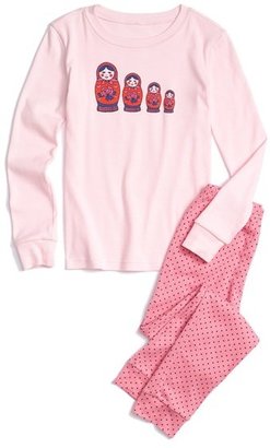 Tucker + Tate Two-Piece Fitted Pajamas (Little Girls & Big Girls)