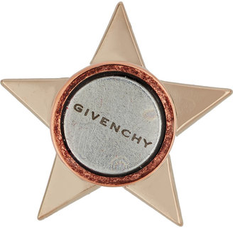 Givenchy Shark earring in rose gold-tone and pale gold-tone brass
